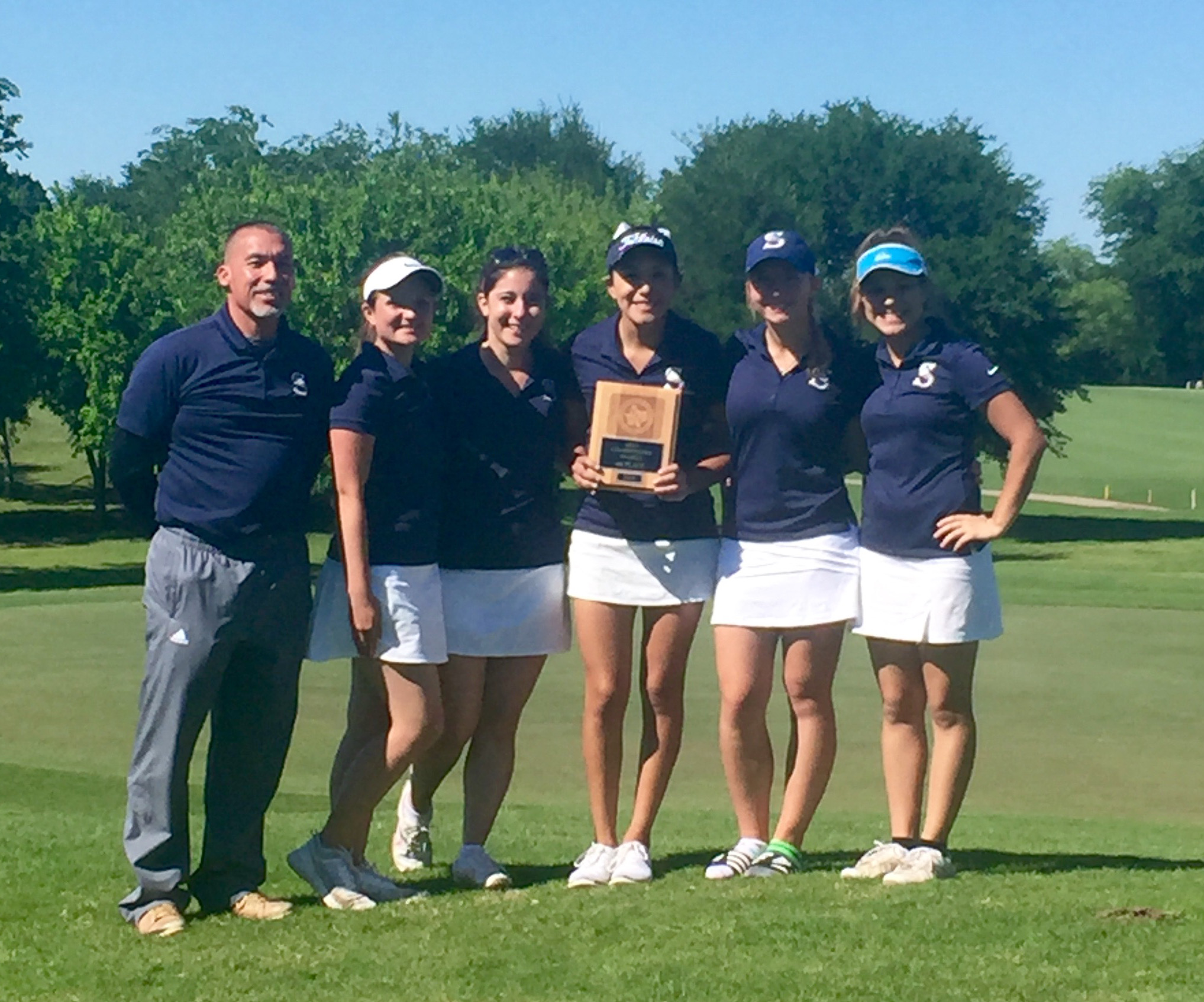 Savio Lady Eagles Golf Team takes 4th Place Honors at TAPPS State
